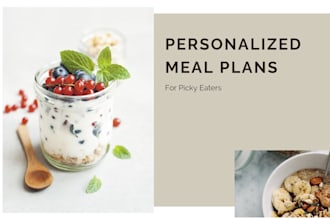 create a simple meal plan for picky eaters