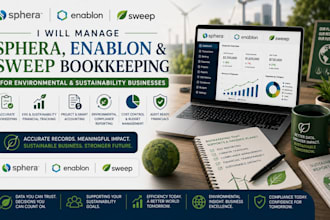 manage sphera enablon and sweep bookkeeping for environmental sustainability biz