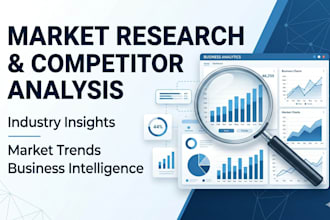 professional market research and competitor analysis