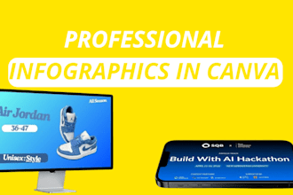 design professional infographics using canva