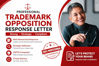 draft a trademark opposition response letter