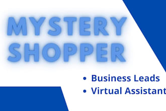 mystery shopper customer experience