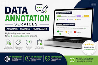 provide accurate data annotation, labeling, and ai training services