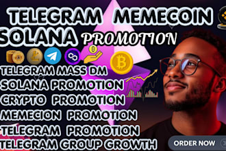 promote your solana crypto project, mass dm marketing and targeted outreach