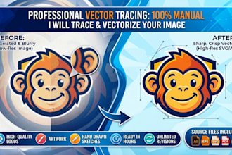 trace and vectorize your image