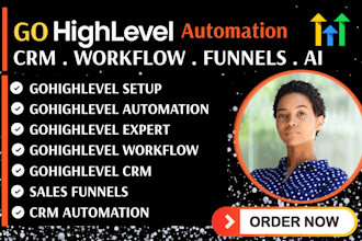 do gohighlevel wbsite design ghl automation ghl workflow funnel and CRM setup