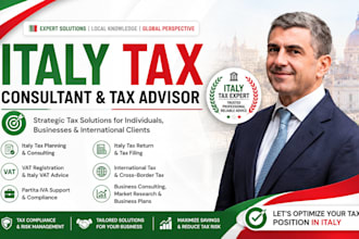provide italy expert international tax planning for italy global businesses