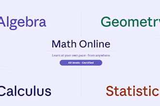 teach you maths and help you resolve and understand mathematical problems