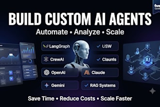 develop ai agent workflows and business automation systems