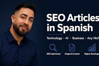 write SEO articles about technology and ai in spanish