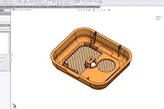 design injection molding ready plastics products and parts in solidworks