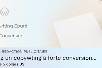 write a high converting copywriting for your product
