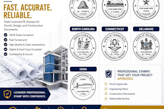 pe stamp utah ohio pe stamp texas pe stamp nc pe stamp connecticut delaware iowa