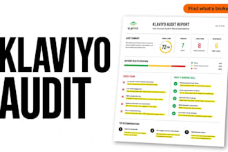 audit your klaviyo account, flows, and email deliverability