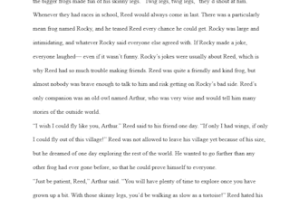 edit a fictional ya or childrens story