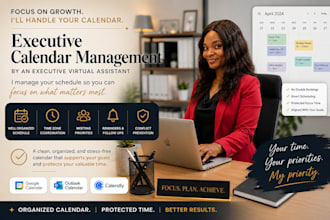 do executive calendar management for busy founders and ceos