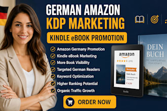 german amazon kindle marketing, germany ebook promotion, amazon kdp marketing