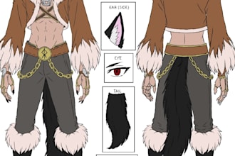 do character ref sheet