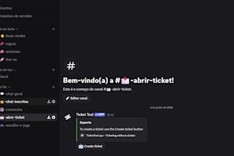 create an automated  discord server for any community
