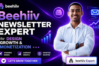 setup beehiiv newsletter template beehiiv landing page beehiiv account manager