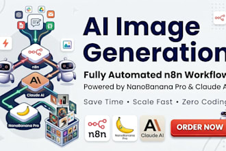 create n8n automation workflow for ai image generation with nano banana pro