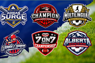 design a professional baseball, basketball sports team logo