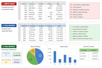 use xlookup, vlookup and excel formulas