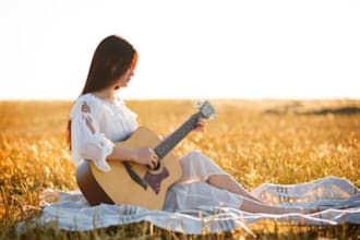 be your female custom song singer for your country song, as a female singer