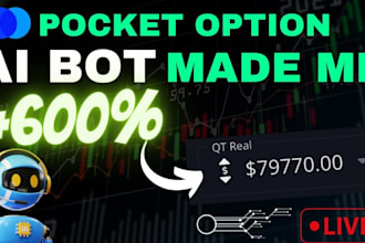 code pocket option automated script, indicator and strategy for options option