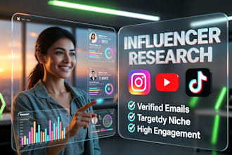 research instagram and youtube influencers for your brand