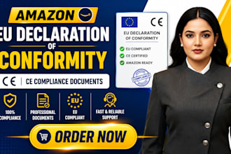 prepare amazon eu declaration of conformity and ce compliance documents
