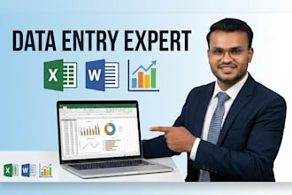 do data entry, copy paste, typing