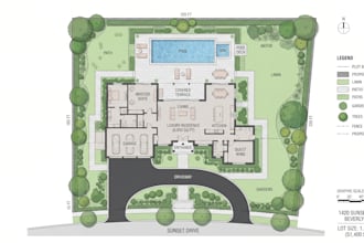 design site plan, master plan, real estate map, property map and plot map