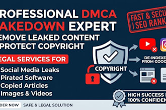 be your dmca copyright takedown expert