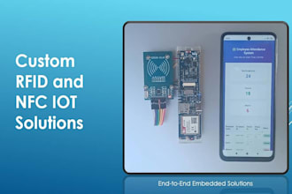 develop custom rfid and nfc based iot embedded solutions