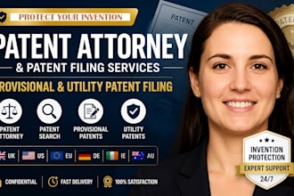 be your patent attorney patent search provisional utility patent filing