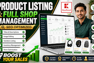 optimize kaufland product listings and manage your kaufland shop