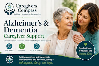 provide alzheimers and dementia caregiver support and coaching