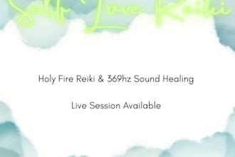 send you a self love reiki recorded session