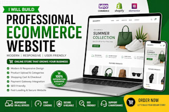 create a responsive ecommerce store
