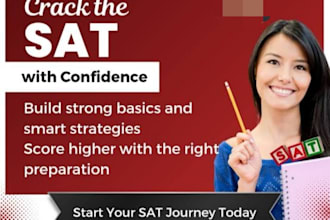 teach sat math from beginner to 800 level