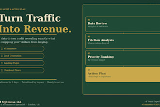 audit your ecommerce store and create a cro action plan