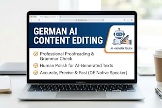 be your professional ai content editor and proofreader