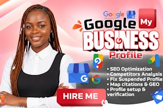setup google my business profile, gmb profile verification, optimize gmb profile