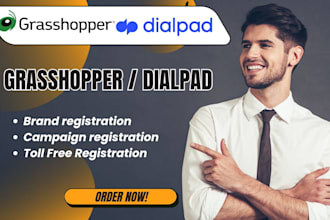 do grasshopper a2p 10dlc, dialpad a2p 10dlc tcr registration, ghl a2p 10dlc