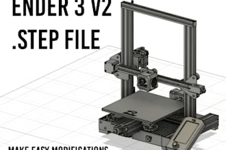design professional stl step files and 3d cad models for 3d printing solidworks
