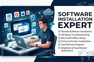 install and configure software remotely