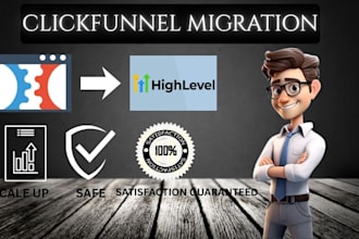migrate clickfunnels to gohighlevel copy clone funnel and website landing page