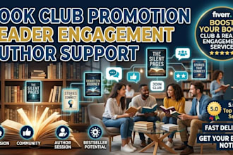 promote your book through book club discussions and feedback
