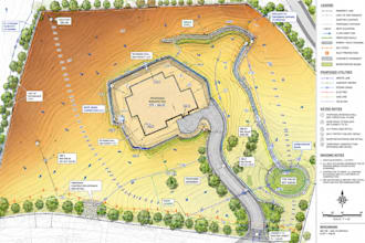 design grading plan, erosion control, drainage and utility plan for city permits